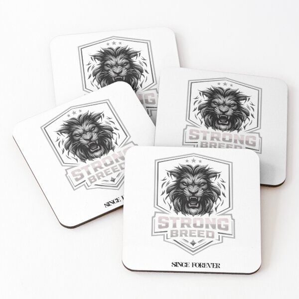 Item preview, Strong Breed Since Forever – Lion Head Power Emblem | Bold Strength Design designed and sold by StylZthetic.