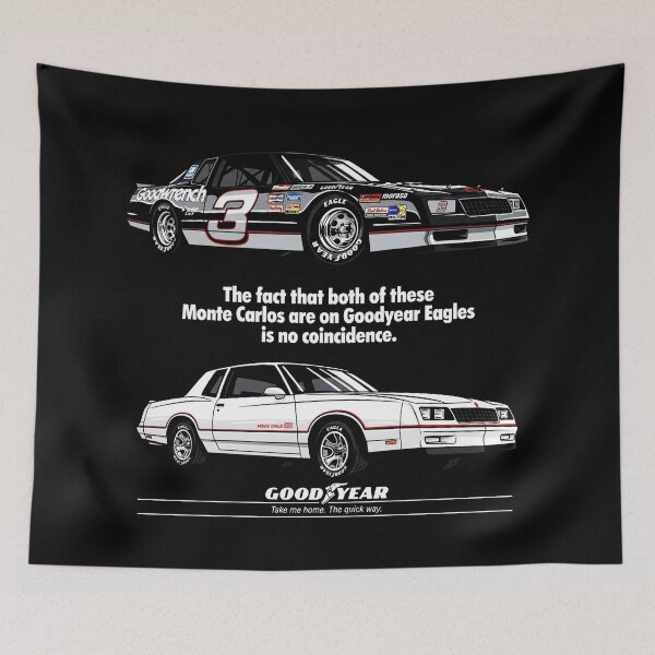 Item preview, Dale Earnhardt Monte Carlo – NASCAR & Monte Carlo SS Tribute on Goodyear Eagles designed and sold by Stinky Lincy's Apparel Company.