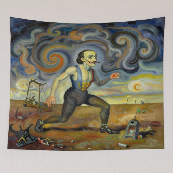 Item preview, Surreal Dreamscape Art – Dalí Inspired Vision and Symbolic Motion designed and sold by FotoworldEdel.