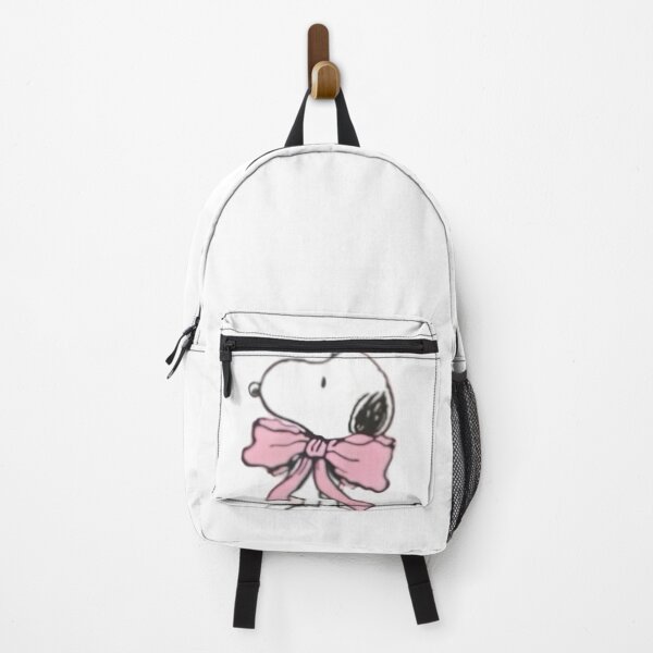 Item preview, Cute Peanuts Inspired with a Pink Bow - Adorable dog designed and sold by nyro collective .