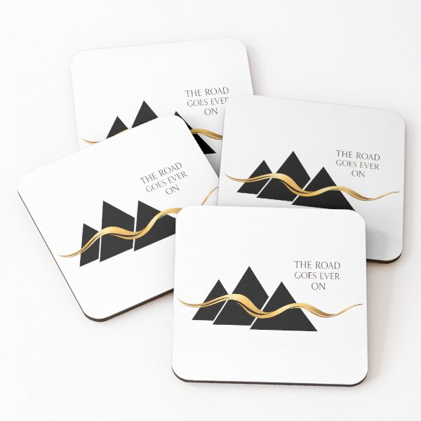 Item preview, Minimalist Gold Path Mountain Abstract Print designed and sold by agearb.