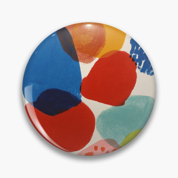 Item preview, Abstract Organic Shapes Colorful Modern Art Playful Mid Century Style designed and sold by trajeado14.