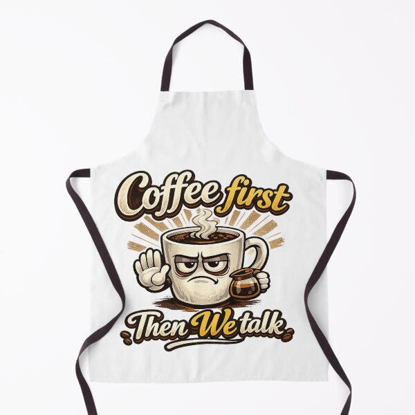 Item preview, Coffee First Then we Talk designed and sold by MoolokaiApperal.