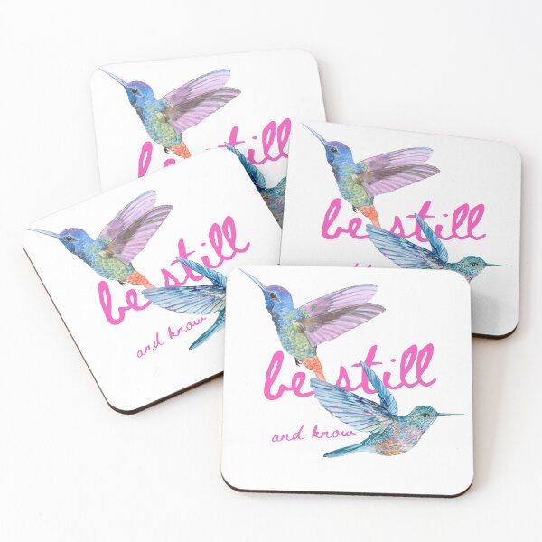 Item preview, Be Still And Know That I Am Lord, Your God - Coliber Humming Bird Beautiful Gifts For Christians designed and sold by karolina lindy.