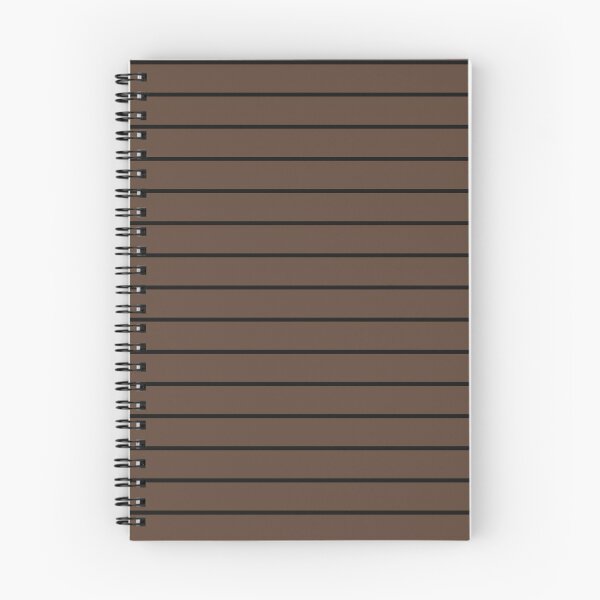 Aperçu de l'œuvre Motif à fines rayures horizontales marron et noir créée et vendue par pattern-archive.