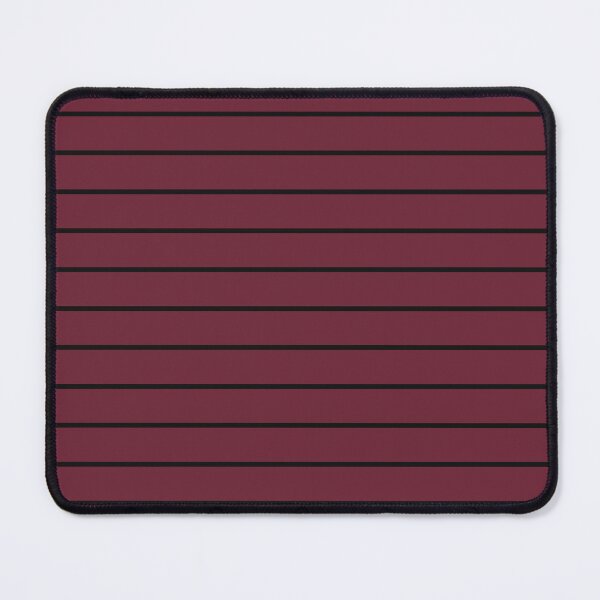 Item preview, Burgundy And Black horizontal Pinstripes Pattern designed and sold by pattern-archive.