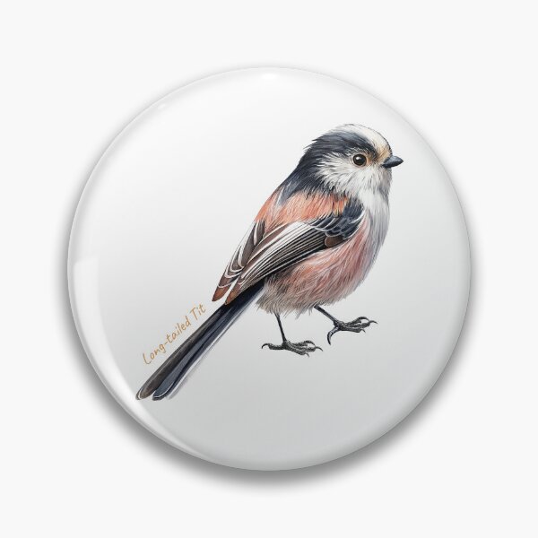 Item preview, Long-tailed Tit bird, Garden Bird designed and sold by iclipart.