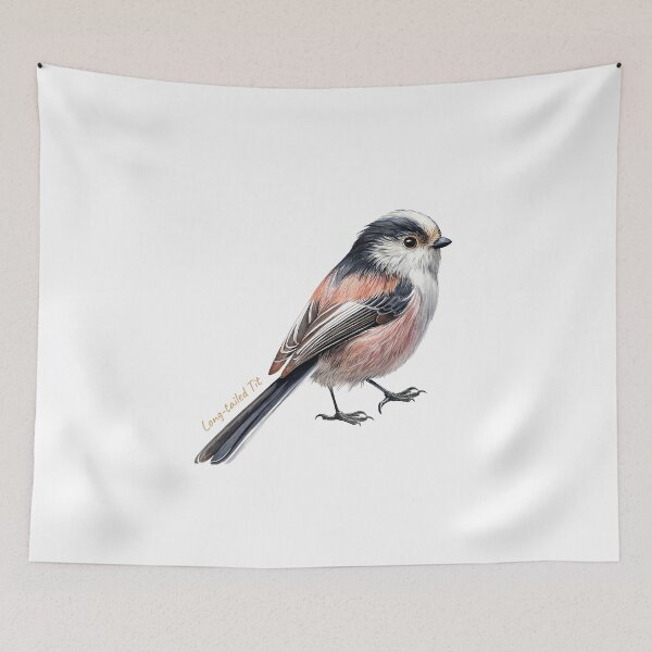 Item preview, Long-tailed Tit bird, Garden Bird designed and sold by iclipart.