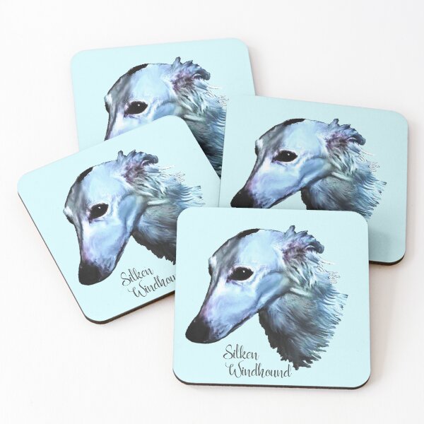 Item preview, Silken Windhound Blues designed and sold by pawsinprofile.