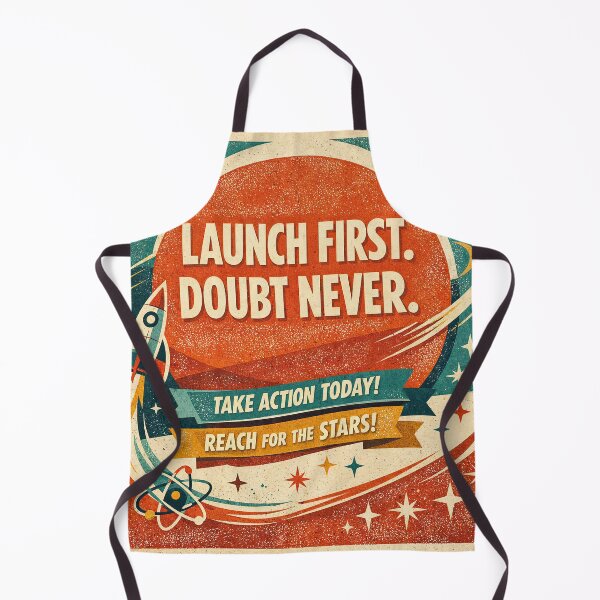 Item preview, Launch First – Reach for the Stars designed and sold by ForeverPrintsOK.