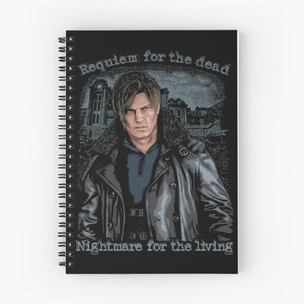 Aperçu de l'œuvre Leon Kennedy Resident Evil 9 Requiem Raccoon City RPD créée et vendue par Power Up Prints.