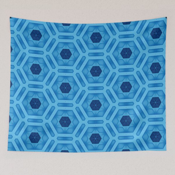 Item preview, Unique Hex Checkerboard - Geometric Shape Pattern  - Christmas Gifts designed and sold by RoyalStarsPatts.