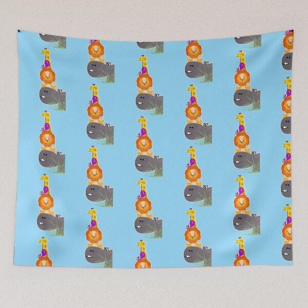 Item preview, Cute animal sticker | Kids Gobblegala designed and sold by Kids GobbleGala.