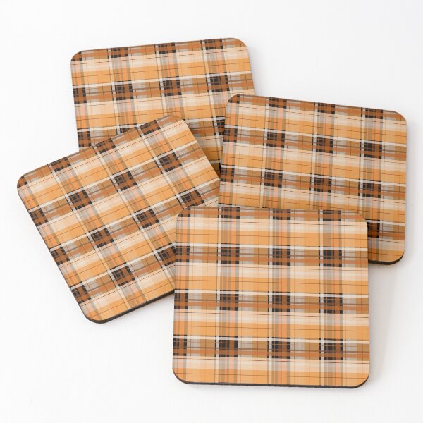 Item preview, Rainbow Plaid - Orange designed and sold by FoxfireStardust.