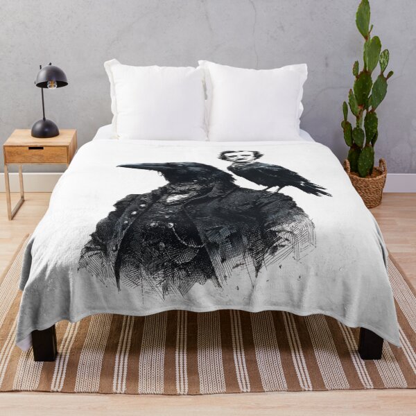 Item preview, Edgar Allan Poe Giant Raven Suit Funny Gothic Literature Shirt designed and sold by Fenay Designs.