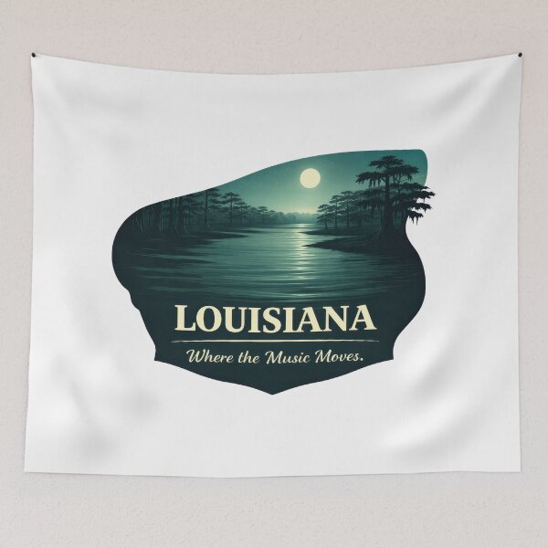 Item preview, Moonlight Swings Through the Bayou designed and sold by EdvvinStudios.