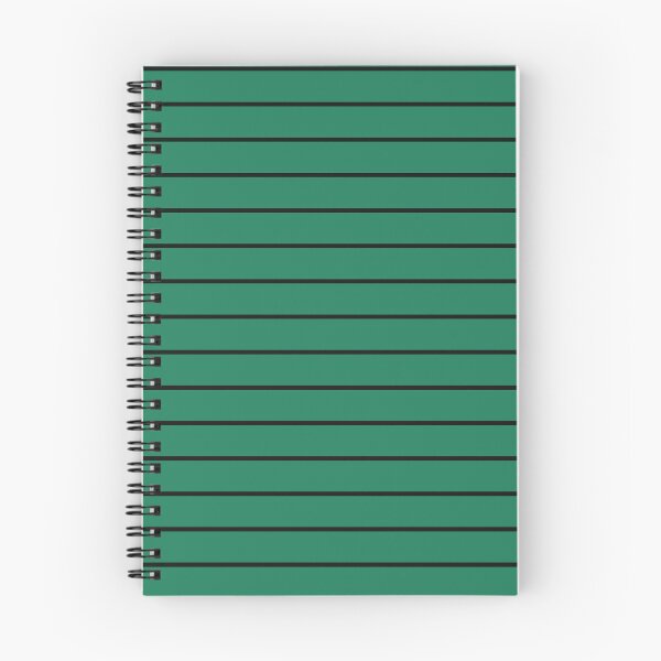 Item preview, Green And Black horizontal Pinstripes Pattern designed and sold by pattern-archive.