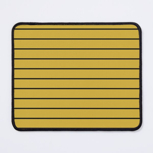 Item preview, Gold And Black horizontal Pinstripes Pattern designed and sold by pattern-archive.