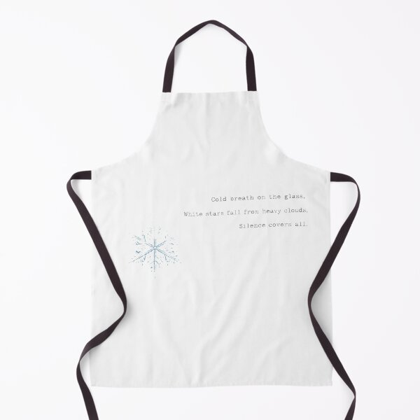 Item preview, Winter Snowflake Haiku - Silent Snow Poetry Decal designed and sold by Antonrec86.