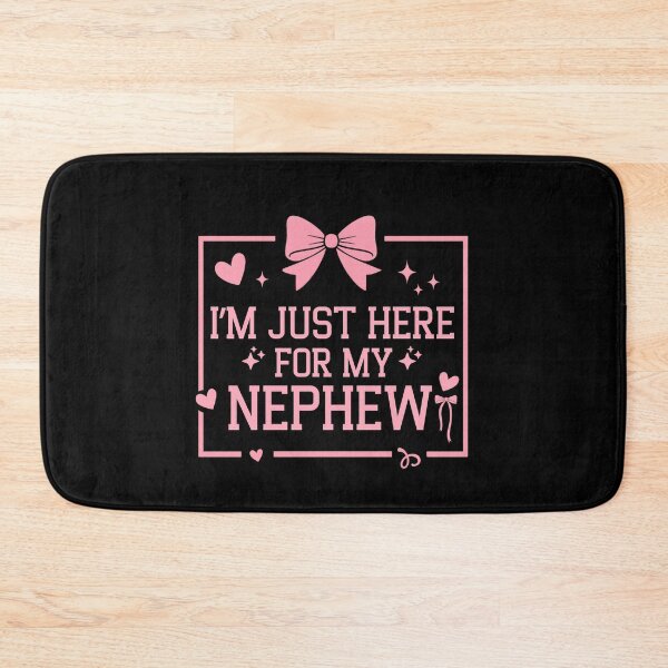 Item preview, Im Just Here For My Nephew shirt, Nephew Shirt, Gift For Aunt shirt, New Future Aunt Apparel, Gift Aunt,Cute Aunt Gift From Nephew  designed and sold by THREE LITTLE BEANS.
