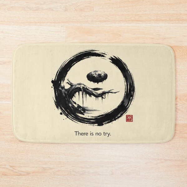 Item preview, Zen Enso Circle Floating Stone Minimalist Art designed and sold by agearb.