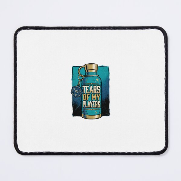 Item preview, Tears Of My Players D20 Water Bottle Funny RPG Humor Shirt designed and sold by Fenay Designs.