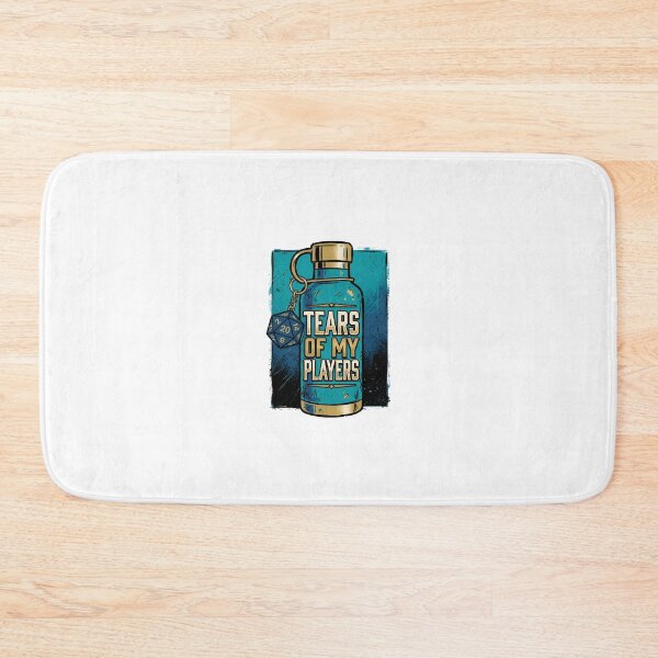 Item preview, Tears Of My Players D20 Water Bottle Funny RPG Humor Shirt designed and sold by Fenay Designs.