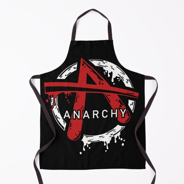 Item preview, Red, bleeding anarchy symbol with lettering designed and sold by Ruhrpott-Style.