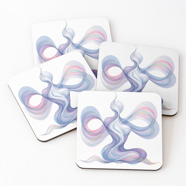 Item preview, Abstract Meditation Flow – Ethereal Yoga Energy & Mind Body Balance Art designed and sold by MugnificentShop.
