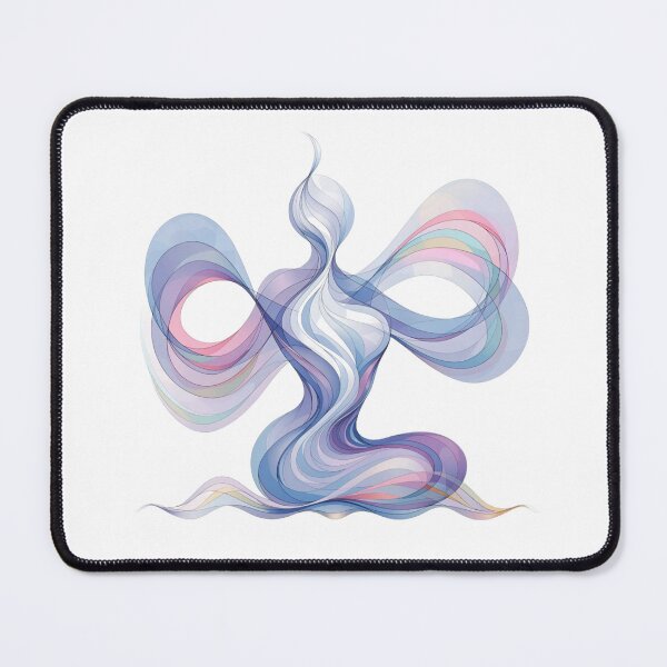 Item preview, Abstract Meditation Flow – Ethereal Yoga Energy & Mind Body Balance Art designed and sold by MugnificentShop.