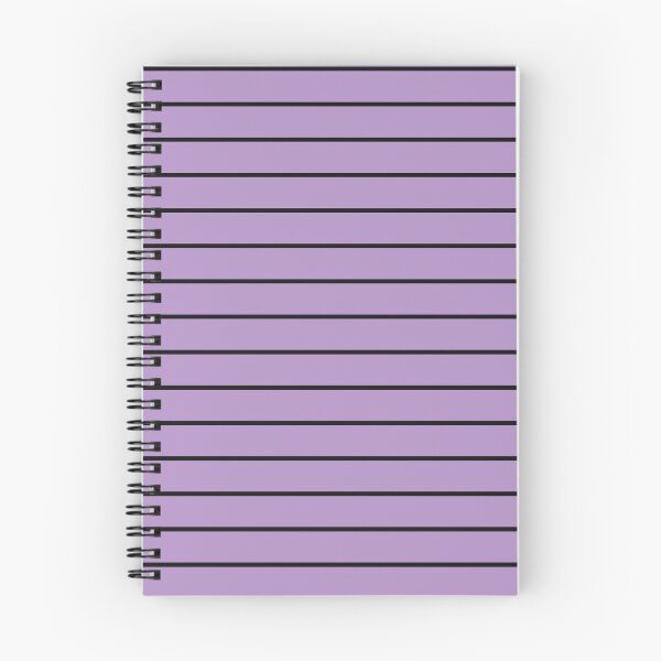 Item preview, Purple And Black horizontal Pinstripes Pattern designed and sold by pattern-archive.