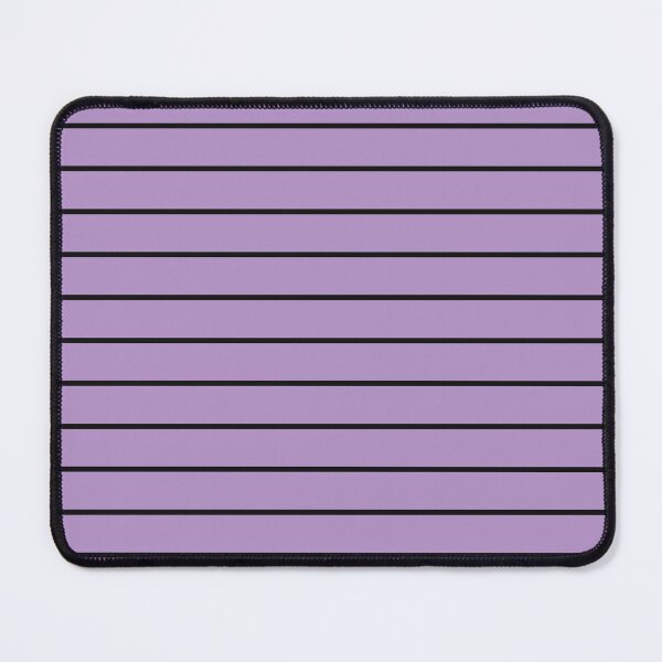 Item preview, Purple And Black horizontal Pinstripes Pattern designed and sold by pattern-archive.