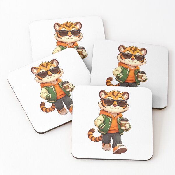 Item preview, Chilled Tiger Coffee designed and sold by Itsjustfender.