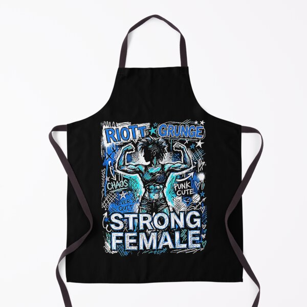 Item preview, Riot Grunge Strong Female Never Quit Punk Art Print designed and sold by graphixpolash.