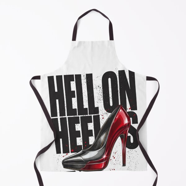 Item preview, Hell on Heels Red Shiny Stiletto Design designed and sold by Amberlakhal.