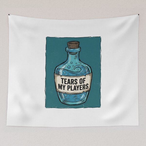 Item preview, Tears Of My Players Magic Potion Funny Game Master Shirt designed and sold by Fenay Designs.