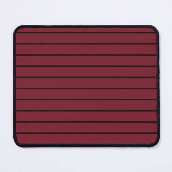 Item preview, Red And Black horizontal Pinstripes Pattern designed and sold by pattern-archive.