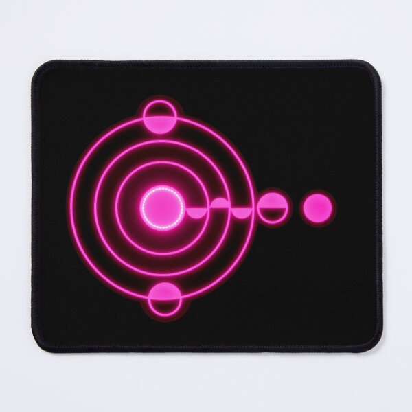 Item preview, Crop circle neon magenta designed and sold by MessageToEarth.
