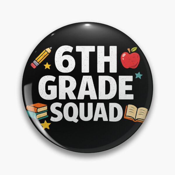 Item preview, 6th Grade Squad Teacher Back to School designed and sold by Off-DutyDesign.