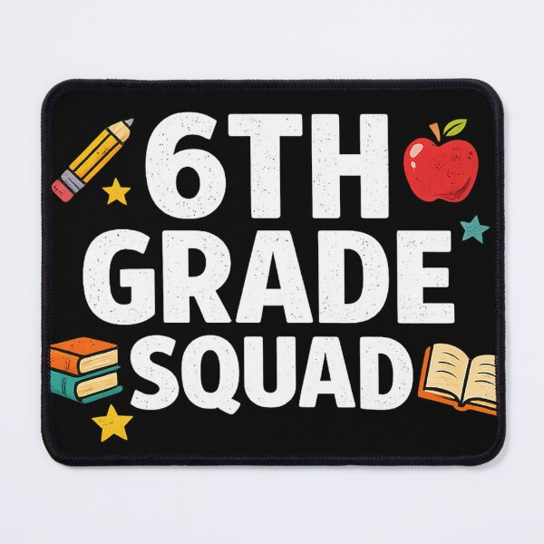 Item preview, 6th Grade Squad Teacher Back to School designed and sold by Off-DutyDesign.