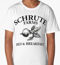 Schrute Farms - Bed and Breakfast - Logo - The Office Long T-Shirt