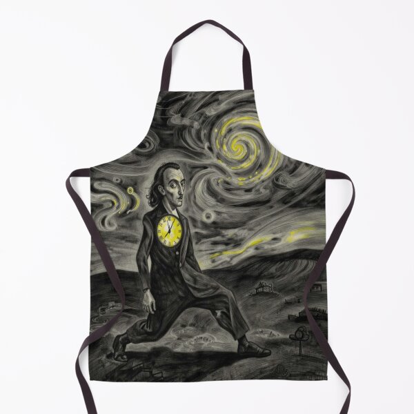 Item preview, Surreal Timekeeper Dreamscape with Cosmic Spirals and Symbolic Night Sky designed and sold by FotoworldEdel.