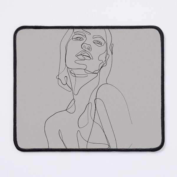 Item preview, Minimalist Continuous Line Drawing Female Portrait designed and sold by meri3465.