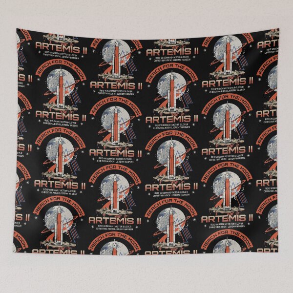 Item preview, Artemis II Reach For The Moon designed and sold by didiershreves.