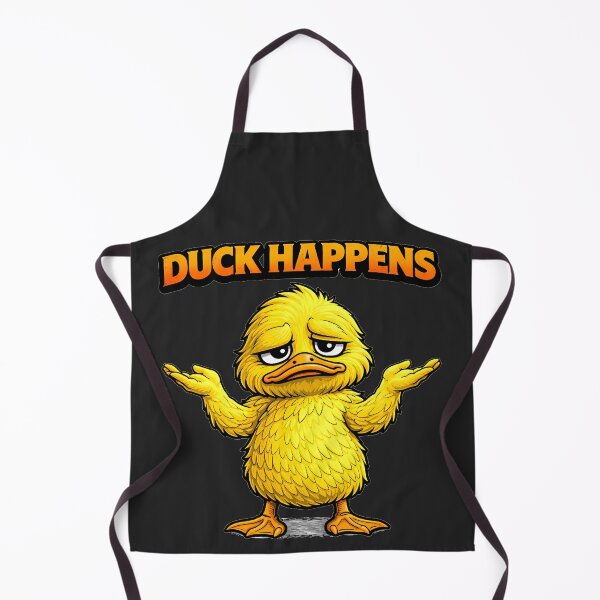 Item preview, Duck Happens Funny Duck Meme – Relatable Animal Design designed and sold by AuraloomAtelier.
