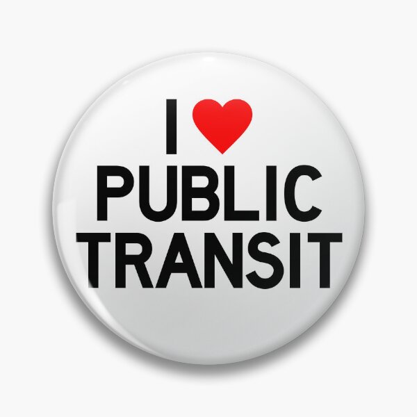 Item preview, I Love Public Transit designed and sold by Totally Transit.