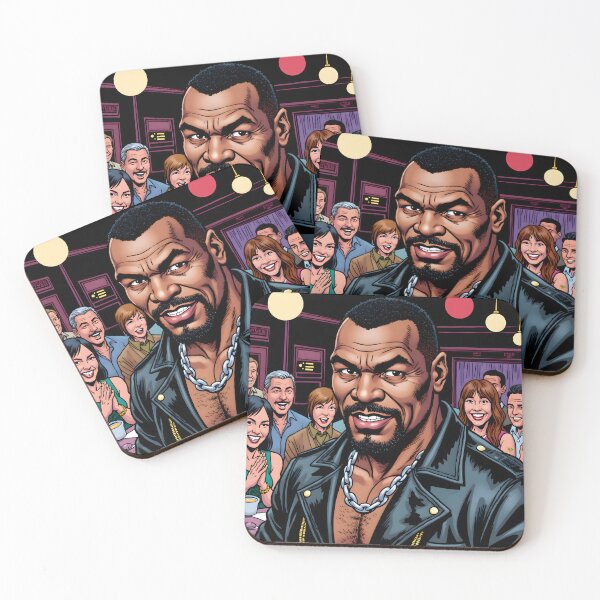 Item preview, Tough Man in Leather Jacket Nightclub Art designed and sold by Found Dream.