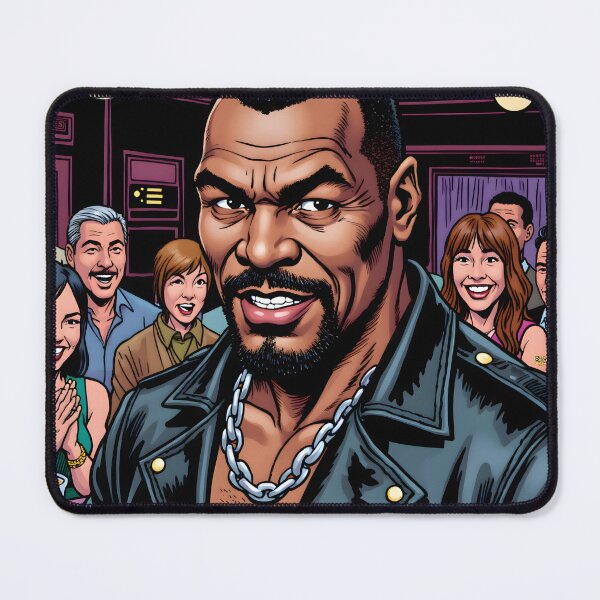 Item preview, Tough Man in Leather Jacket Nightclub Art designed and sold by Found Dream.