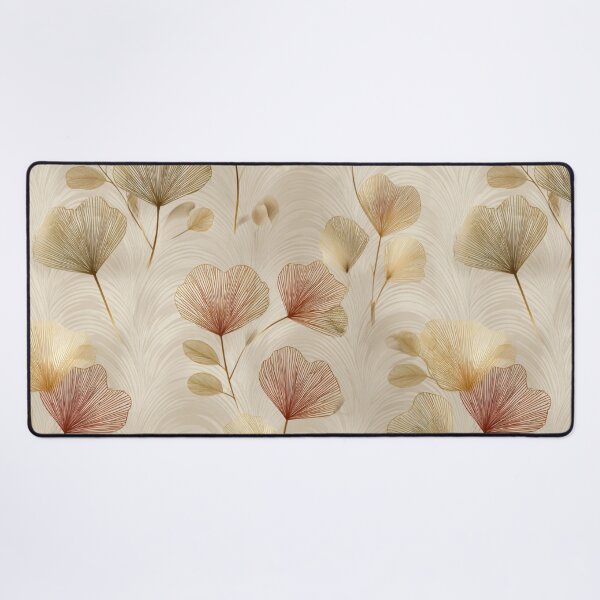 Item preview, Golden Ginkgo Waves designed and sold by AquamaraArt.