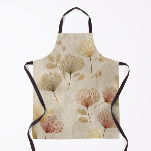 Item preview, Golden Ginkgo Waves designed and sold by AquamaraArt.